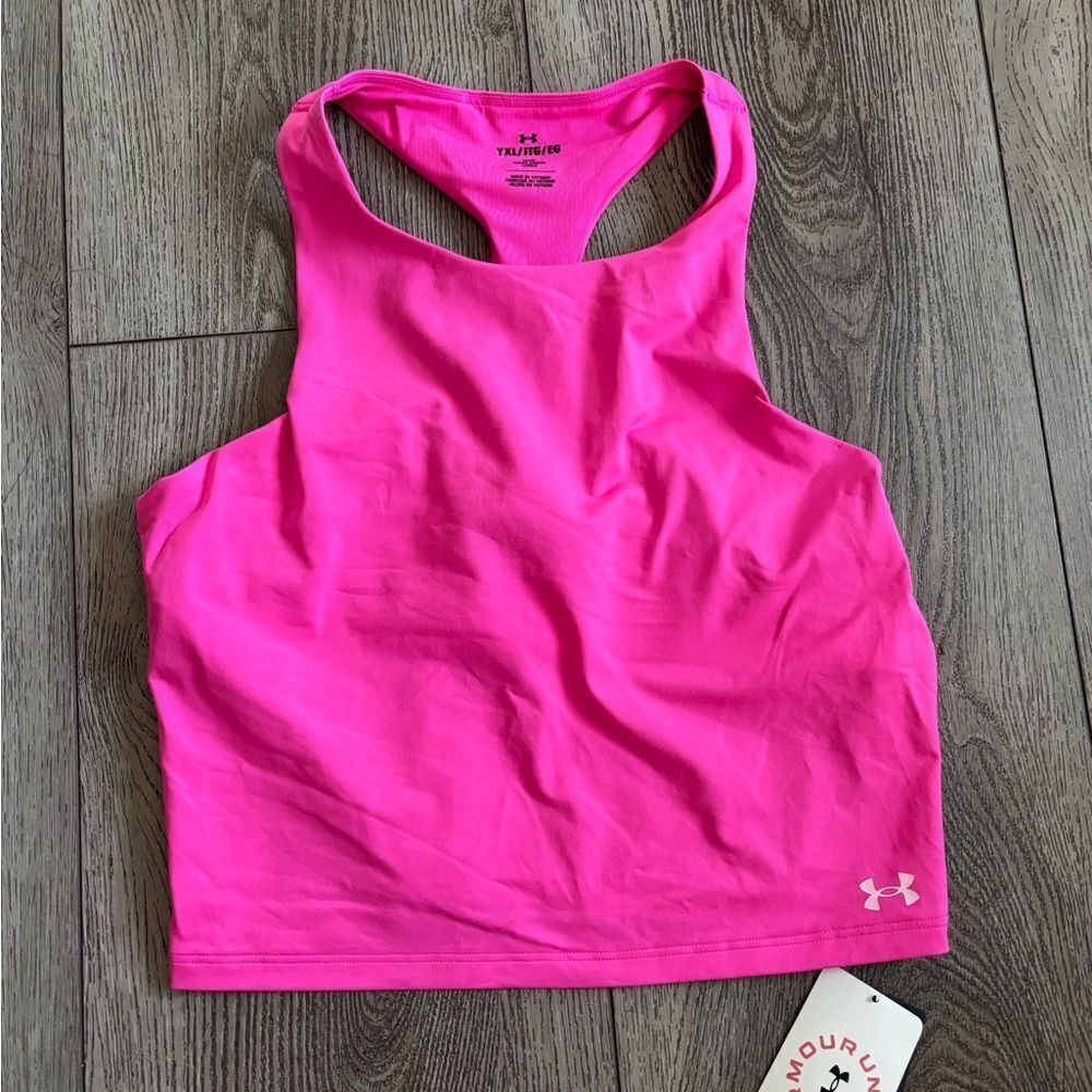 Under armour girls motion tank top